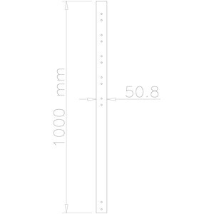 Neomounts Neomounts Pro FPMA-CP100BLACK Poste de montagem para Visualização em ecrã plano - Preto - 50 kg Capacidade de carga