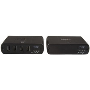 StarTech.com Newer version is USB2G4LEXT2NA - 4 Port USB 2.0 over Gigabit LAN or Direct Cat5e/Cat6 Ethernet Extender Syste
