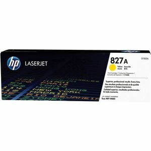 HP 827AC Original Laser Toner Cartridge - Yellow - 1 Pack - 38500 Pages