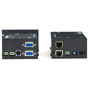 Black Box ServSwitch Wizard USB KVM Extender with Dual-Head VGA and Audio - 984.25 ft Range - WUXGA - 1920 x 1200 Maximum 