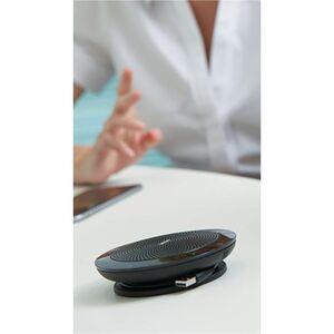 Jabra Speak 510 Con cavo/wireless Bluetooth Vivavoce - Skype for Business - Nero - 4 Meeting Persons Capacity - Omni-direc