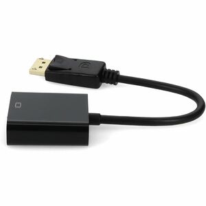 AddOn DisplayPort to DVI Dual Link Active Video Converter - Male to Female Dongle - 8" DisplayPort/DVI Video Cable for Vid
