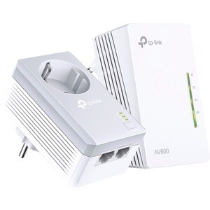 TP-Link TL-WPA4226KIT IEEE 802.11n 300 Mbit/s Wireless Range Extender - 2 x Network (RJ-45) - Ethernet, Fast Ethernet - Wa