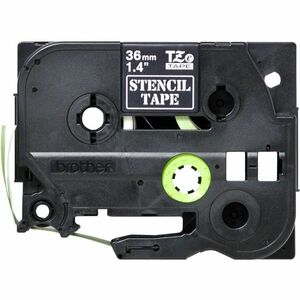 Brother STe-161 Stencil Tape - 3 m Length x 36 mm Width - Black/