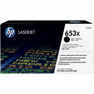 HP 653XC Original High Yield Laser Toner Cartridge - Black Pack - 21000 Pages
