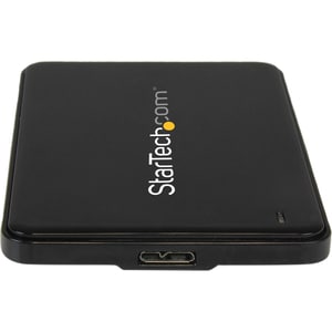 StarTech.com 2.5in USB 3.0 SATA Hard Drive Enclosure w/ UASP for Slim 7mm SATA III SSD / HDD - 7mm 2.5" Drive Enclosure - 