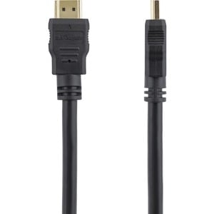 StarTech.com 0.3m (1ft) Short High Speed HDMI Cable - Ultra HD 4k x 2k HDMI Cable - HDMI to HDMI M/M - First End: 1 x 19-p