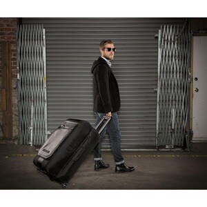 Timbuk2 Copilot Travel/Luggage Case (Roller) for 13" Apple iPad MacBook Pro - Black - Water Resistant - Oxford Nylon, Poly