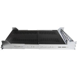 StarTech.com 2U Vented Sliding Rack Shelf w/ Cable Management Arm & 27.7 to 31.6in Adjustable Mounting Depth - 50lbs / 22.