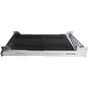 StarTech.com 2U Vented Sliding Rack Shelf w/ Cable Management Arm & 27.7 to 31.6in Adjustable Mounting Depth - 110lbs / 50