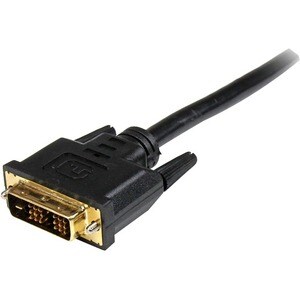 StarTech.com 50cm HDMI® auf DVI-D Kabel - Stecker/Stecker - HDMI/DVI Adapterkabel - Cable for Projektor, Videogerät - Absc