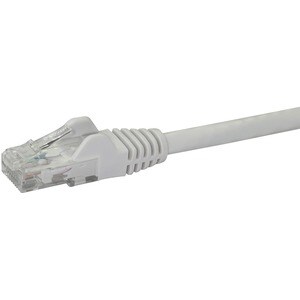 StarTech.com 1m CAT6 Ethernet Cable - White Snagless Gigabit - 100W PoE UTP 650MHz Category 6 Patch Cord UL Certified Wiri
