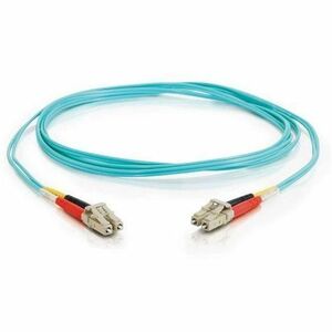 C2G 7m LC-LC 10Gb 50/125 Duplex Multimode OM3 Fiber Cable - Aqua - 23ft - 7m LC-LC 10Gb 50/125 Duplex Multimode OM3 Fiber 