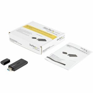 StarTech USB 3.0 AC1200 Dual Band Wireless-AC Network Adapter, 802.11ac WiFi Adapter, TAA - Add dual-band Wireless-AC conn