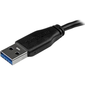 StarTech.com 0.5m (20in) Slim SuperSpeed USB 3.0 (5Gbps) A to Micro B Cable - M/M - Flexible cable for convenient position