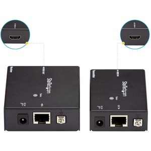 Startech Kit De Transmisor Y Receptor HDMI Inalámbrico Negro