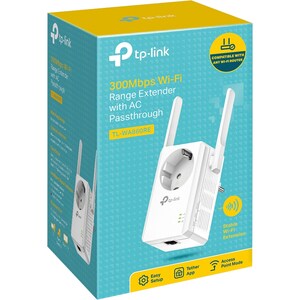 TP-Link TL-WA860RE Singleband IEEE 802.11b/g/n 300 Mbit/s Drahtloser Range-Extender - 2,40 GHz - 2 x Externe Antenne(n) - 