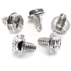 StarTech.com Replacement PC Mounting Screws #6-32 x 1/4in Long Standoff - 50 Pack - Computer Assembly Screw - 6 - 5.08 mm 