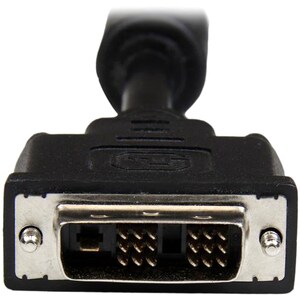 StarTech.com 3m DVI-D Single Link Cable - M/M DVI-D Monitor Cable - DVI-D 1920x1200 Cable - Video Monitor Cable M/M - Blac