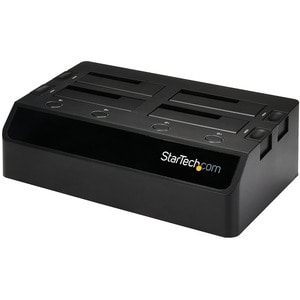 StarTech.com Docking Station USB 3.0 per quattro Hard Disk SSD / SATA 2.5" / 3.5"( 6.4cm/8.9cm ) con UASP a doppio ventola