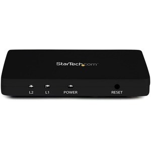 StarTech.com Sdoppiatore Splitter HDMI 4k @ 30hz 1x2 porte con custodia in alluminio - a 30 Hz - 3840 × 2160 - 1 x Ingress