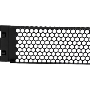 StarTech.com Blanking Panel - 2U - Vented - 19in - Tool-less - Steel - Black - TAA Compliant - Blank Rack Panel - Filler P