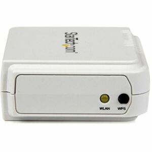 StarTech.com 1 Port USB Wireless N Network Print Server with 10/100 Mbps Ethernet Port - 802.11 b/g/n - Share a standard U