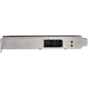 StarTech.com PCI Express (PCIe) Gigabit Ethernet Multimode SC Fiber Network Card Adapter NIC - 550m - Connect a PCIe based