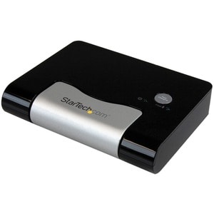 StarTech.com 3 Port USB 3.0 Hub for Laptops & Windows-based Tablets + Fast-Charge Port & Device Stand - Black - 4 Total US