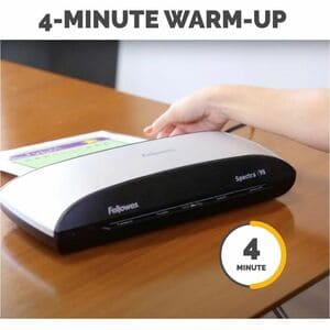 Fellowes Spectra™ 95 Thermal Laminator for Home or Home Office Use with 10 Pouch Starter Kit - Pouch - 9.50" Lamination Wi