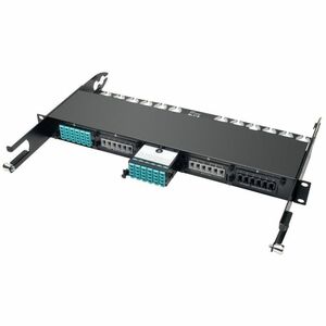 Eaton Tripp Lite Series 100Gb/120Gb to 10Gb Breakout Cassette - 24-Fiber OM4 MTP/MPO ( Male with Pins ) to (x12) LC - 1 x 