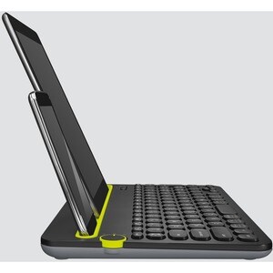 Logitech Bluetooth Multi-Device Keyboard K480 - Wireless Connectivity - Bluetooth - English, French - QWERTY Layout - Comp