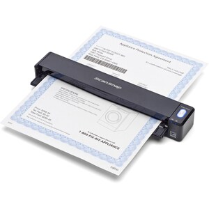 Ricoh ScanSnap iX100 Sheetfed Scanner - 600 dpi Optical - Black - Color Scan - Plain Paper, Business Card, Postcard, Recei