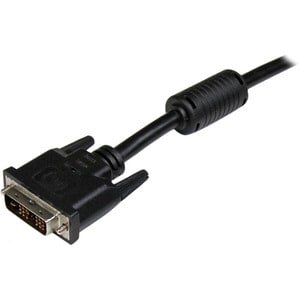 StarTech.com 1m DVI-D Single Link Cable - M/M DVI-D Monitor Cable - DVI-D 1920x1200 Cable - Video Monitor Cable M/M - Blac