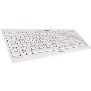 CHERRY KC 1000 Keyboard - Low Cost - Cable Connectivity - USB Interface - English (US) - Calculator, Email, Browser, Sleep