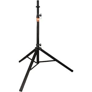 JBL Professional JBLTRIPOD-MA Tripod - 150 lb Load Capacity - 77" Height x 40" Width x 47" Depth - Anodized Aluminum - Black