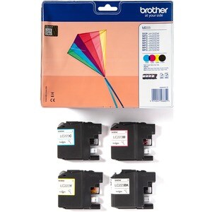 Brother Original Inkjet Ink Cartridge - Multi-pack - Cyan, Magenta, Yellow, Black - 4 / Pack - 550 Pages Black, 550 Pages 