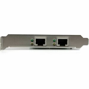 StarTech.com 2 Port Low Profile PCI Express Gigabit Ethernet Netzwerkkarte - PCIe Server Adapter - PCI Express x1 - 1,95 G
