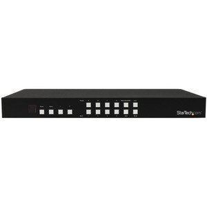 StarTech.com 4x4 HDMI Matrix Switch with Picture-and-Picture Multiviewer or Video Wall - 1920 x 1200 - WUXGA - 4 Input Dev