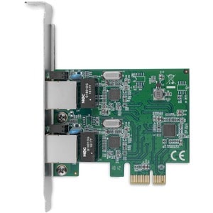 StarTech.com Dual Port Gigabit PCI Express Server Network Adapter Card - 1 Gbps PCIe NIC - Dual Port Server Adapter - 2 Po