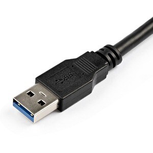StarTech.com 2m USB 3.0 A auf A Verlängerungskabel - Stecker/ Buchse - Schwarz - 5 Gbit/s - Abschirmung - Nickel Beschicht