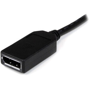StarTech.com 8" DMS-59 to Dual DisplayPort Adapter Cable, 4K x 2K, DMS 59 pin (M) to 2x DP 1.2 (F) Splitter Y Cable, LFH t