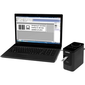 P-touch PT-P750w Desktop Thermal Transfer Printer - Colour - Label Print - USB - Wireless LAN - With Cutter - 24 mm (0.94"