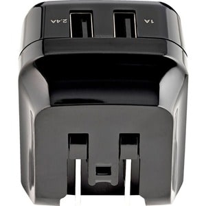 StarTech.com Black- Universal Power Adapter (NA/UK/EU/AUS) included - Charge your tablet and your phone simultaneously - D