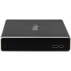 StarTech.com 2.5" IDE Hard Drive Enclosure - Supports UASP - Aluminum - IDE and SATA - USB 3.0 HDD Enclosure - External Dr