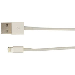 VisionTek Lightning to USB 1 Meter Cable White 5-Pack (M/M) - 3.3 Ft USB lightning cable for iPhone, iPad Air, iPad Mini, 