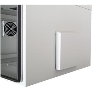 DIGITUS Professional 12U Wall Mountable Rack Cabinet - 482.60 mm Rack Width - Light Grey - Steel
