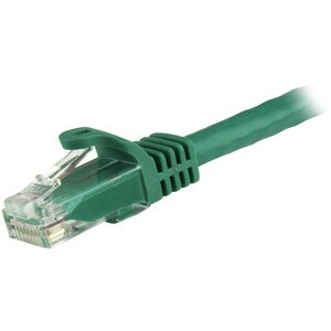 StarTech.com 3m Green Gigabit Snagless RJ45 UTP Cat6 Patch Cable - 3 m Patch Cord - Ethernet Patch Cable - RJ45 Male to Ma