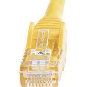 StarTech.com 3m Yellow Gigabit Snagless RJ45 UTP Cat6 Patch Cable - 3 m Patch Cord - Ethernet Patch Cable - RJ45 Male to M