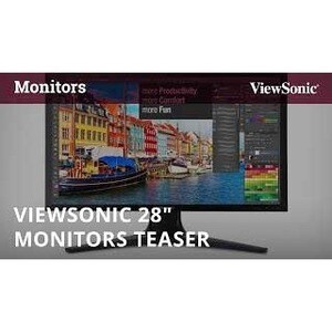 ViewSonic Value VA2855Smh 28" Full HD LED LCD Monitor - 16:9 - Black - 28.00" (711.20 mm) Class - 1920 x 1080 - 16.7 Milli